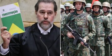 PRESIDENTE DO STF: A Constituição Cidadã versus os fuzis - FOTO: Ilustração