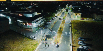 Prefeito Murilo Inaugura pavimentação e iluminação