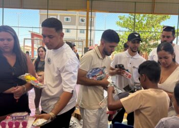 Ação solidária e celebra o Dia das Crianças no Baixão de Sinésia
