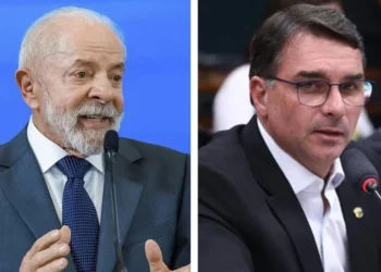 Pesquisa aponta disputa entre Lula e Flávio Bolsonaro