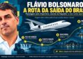 Voo que transporta Flávio Bolsonaro segue para Miami após escala no Equador